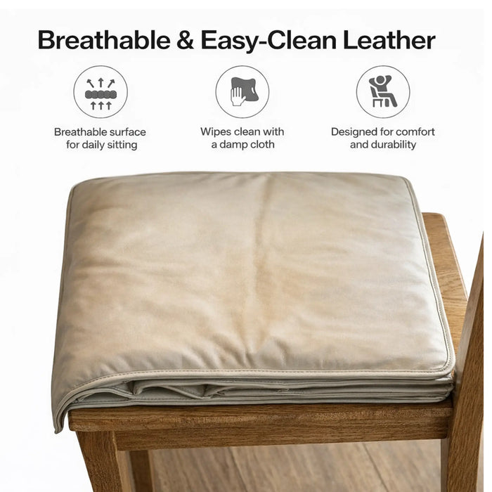 SuperHandy GoRise Air Electric Seat Cushion Lift made of breathable & easy clean leather