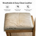 SuperHandy GoRise Air Electric Seat Cushion Lift made of breathable & easy clean leather