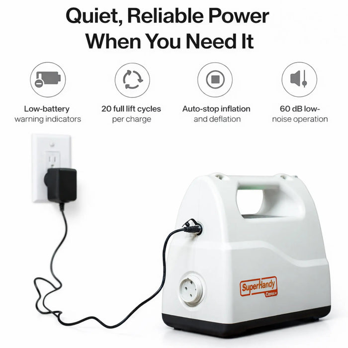 SuperHandy GoRise Air Electric Seat Cushion Lift pump