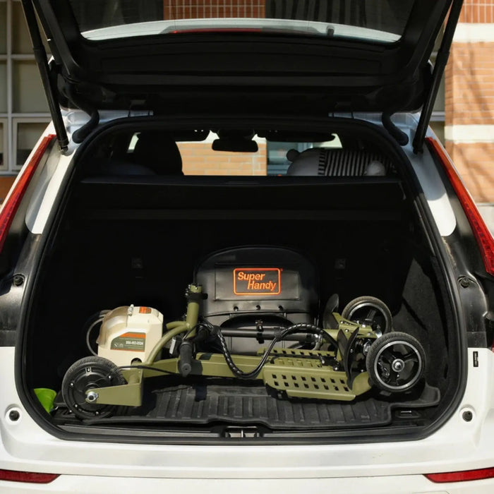 SuperHandy Passport Pro 4-Wheel Mobility Scooter with Two 48V Li-Ion Battery - 37 lbs Only