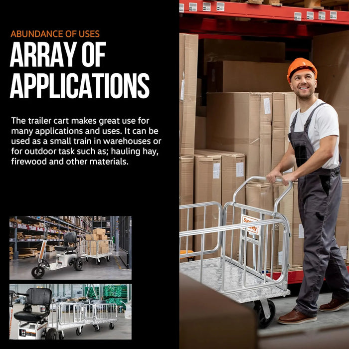 Superhandy Cargo Trailer & Utility Truck Heavy-Duty Cart - So many uses that helps you move things faster and easier