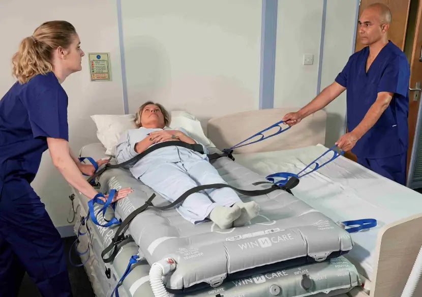 Joerns Mangar Swift Transfer Slide with Airflo Duo Compressor and Carry Bag