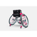 Wheelchair with pink accents on a white background Top End Pro BB Basketball Wheelchair