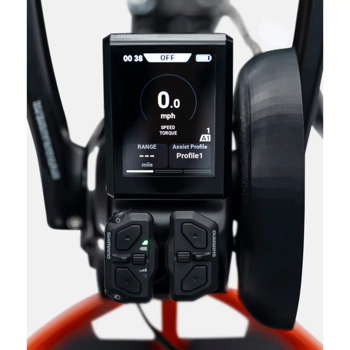 E-Force 3 Power Assist Handcycle - Sports Handcycle - 3 Wheel Handcycle - Speedometer View