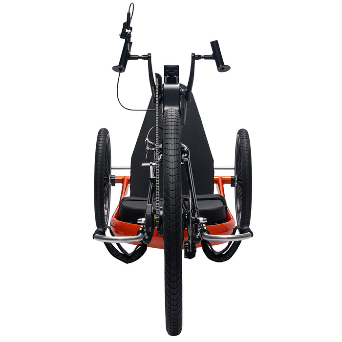 E-Force 3 Power Assist Handcycle - Sports Handcycle - 3 Wheel Handcycle Front View