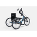 Top End Excelerator Handcycle Blue Frame side view on whiite background