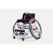 Wheelchair with pink accents on a white background Top End Pro BB Basketball Wheelchair
