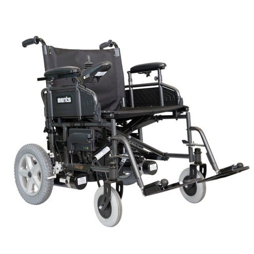 Merits P181 Travel-Ease 22 Bariatric Folding Powerchair - Side View