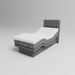 Dawn House Adjustable Hi-Low Smart Bed - Twin Long, Slate, With Mattress