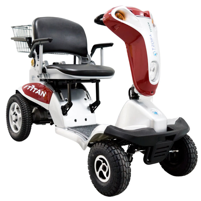 Tzora Titan 4 Hummer XL Mobility Scooter - Red