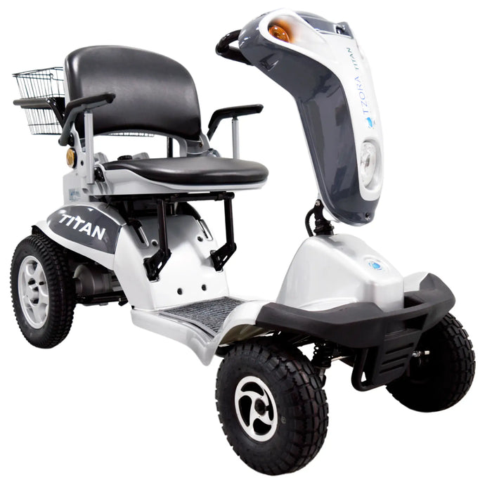 Tzora Titan 4 Hummer XL Mobility Scooter - Gray