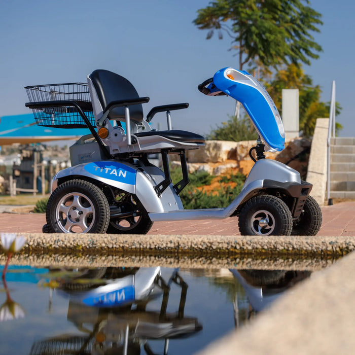 Tzora Titan 4 Hummer XL - Hummer Divided  4 Wheel Mobility Scooter