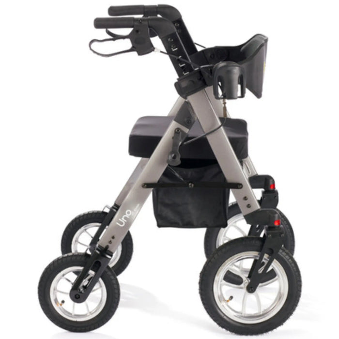 Comodita Uno All-Terrain Rolling Walker - Metallic Graphite