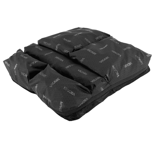 The Vicair Adjuster O2 Low is a shorter length version of the Adjuster O2 Standard. It is also an adjustable skin protection cushion that provides support for the IT/coccyx area, redistributes pressures over a larger surface area and may be adjusted to assist in managing pelvic asymmetry.  