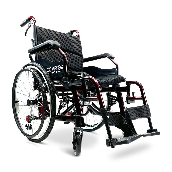 ComfyGO X-1 Lightweight Manual Wheelchair