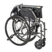 AeroFly Ultra-Lite Wheelchair, Matte Black, 18" Seat, Folded for Storage