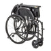 AeroFly Ultra-Lite Wheelchair, Matte Black, 18" Seat, Folded for Storage