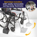 AeroFly Ultra-Lite Wheelchair, Matte Black, 18" Seat, Footrest Detail