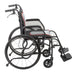 AeroFly Ultra-Lite Wheelchair, Matte Black, 18" Seat, Side View