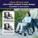 AeroFly Ultra-Lite Wheelchair, Matte Gray, 18" Seat, Lifestyle Shot