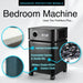 Austin Air Bedroom Machine air purifier with HEPA filter and carbon and zeolite filtration graphic
