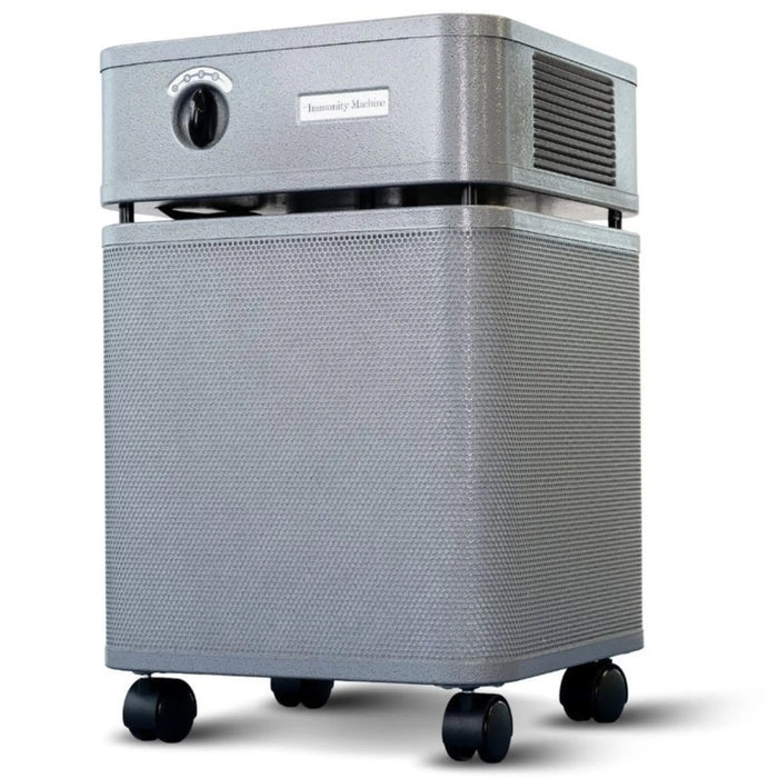Austin Air Immunity Machine air purifier in graphite color front angle product view
