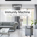 Austin Air Immunity Machine air purifier in a modern living room in graphite color