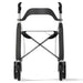 byAcre Nordic Pioneer granite black rollator front view
