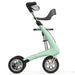 byAcre Nordic Pioneer mint green rollator side view with backrest