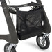 byAcre Nordic Pioneer rollator black mesh storage bag