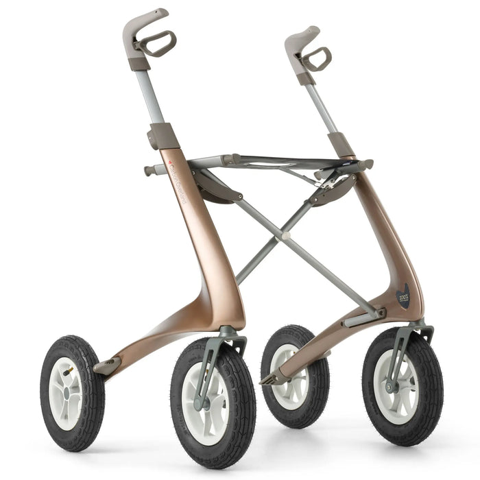 byACRE Carbon Overland All-Terrain Rollator Walker with Seat
