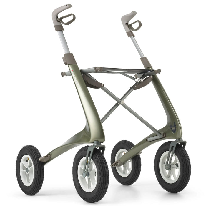 byACRE Carbon Overland All-Terrain Rollator Walker with Seat