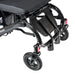 CarbonTouch Power Wheelchair Folded Footrest