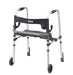 Clever Lite LS Walker Rollator with Seat and Push Down Brakes, Full Product View