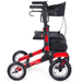 Comodita Tipo Petite red all-terrain rollator side view