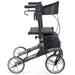 Comodita Tipo Petite graphite rollator walker side view