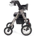 Comodita Uno graphite all-terrain rollator side view