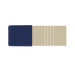Top view of the CostCare 5-Zone Therapeutic Mattress showing segmented pressure relief zones and mattress profile.