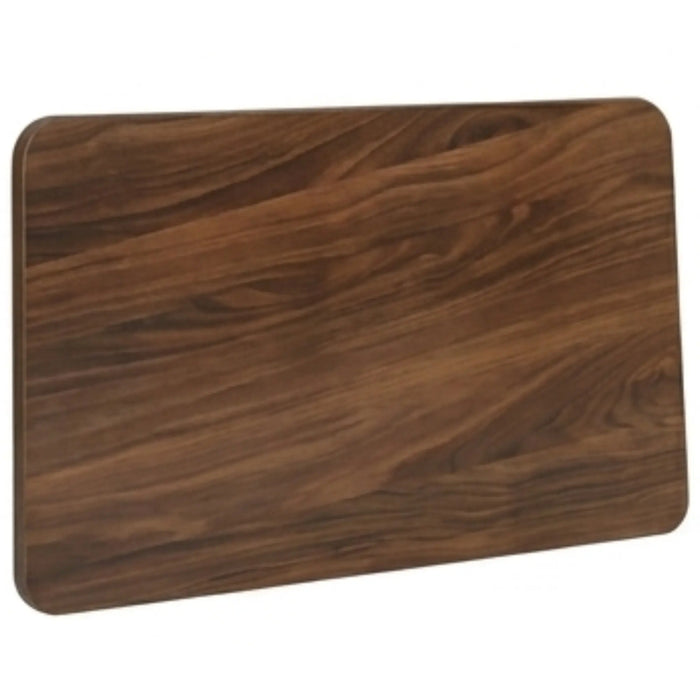 Walnut finish head and foot board panel for the CostCare BC320 long-term care bed.