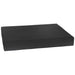 CostCare E2604 bariatric gel wheelchair cushion in black cover shown in angled front view.