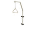 CostCare L205 Standard Trapeze Bar frame with adjustable mounting brackets and overhead trapeze handle for homecare bed assistance.