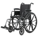 CostCare Millennium CAL lightweight manual wheelchair with flip-back arms