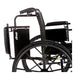 Cruiser X4 Wheelchair, Full Arms, Elevating Leg Rests, 18" Seat, Armrest Flipped Backwards