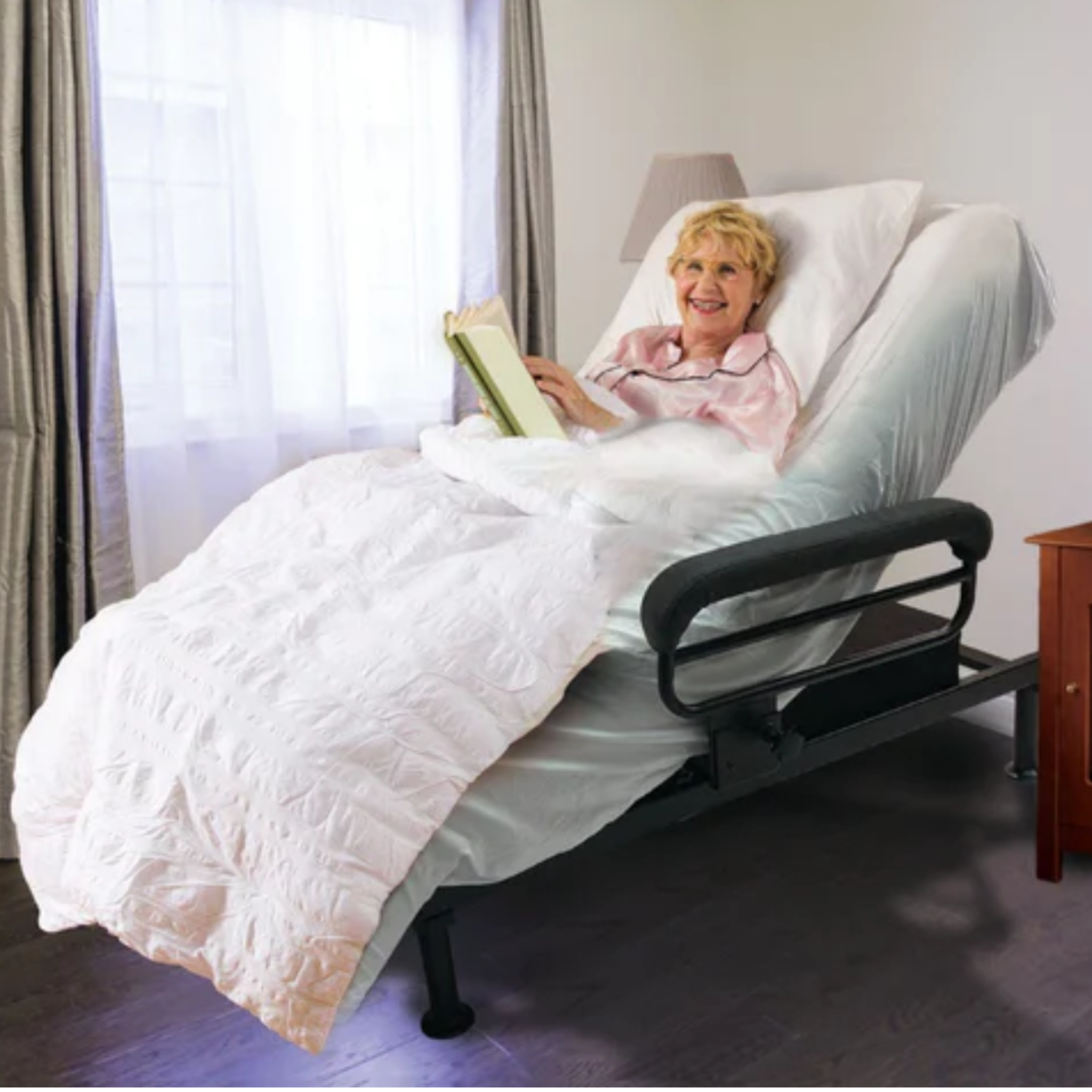 Journey UpBed Adjustable Lift Bed - Sleep, Sit to Stand Electric Bed