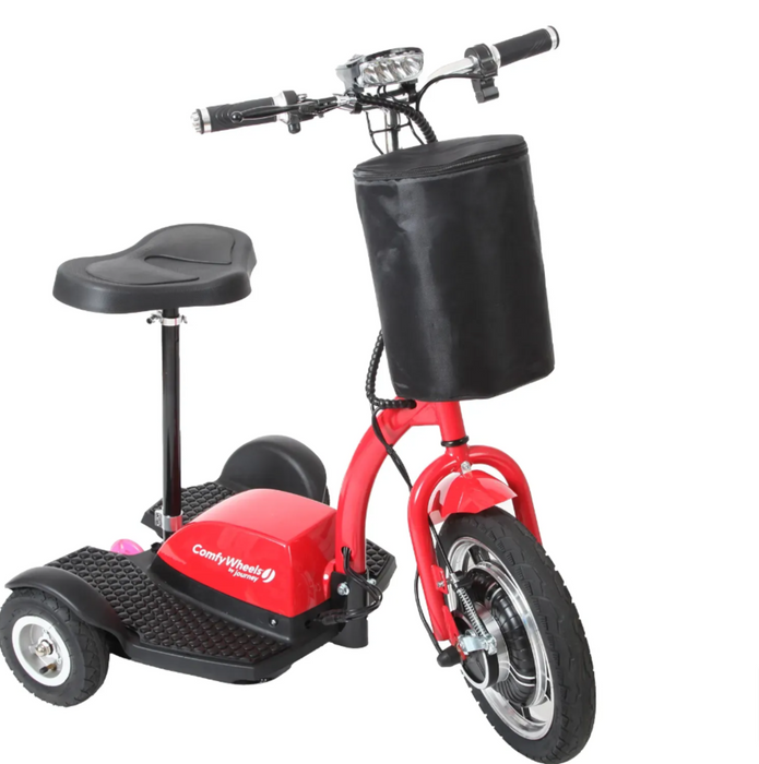 Journey Comfy Wheels 3 Wheel Scooter (Red/Blue/Black), Mobility Scooter