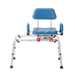 Journey Soft Secure Sliding and Rotating Transfer Bench 360° swivel: Rotating seat