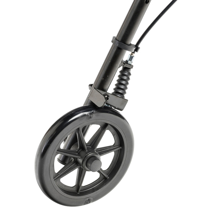 Drive Adjustable Height Rollator, Red, Rear Wheels 