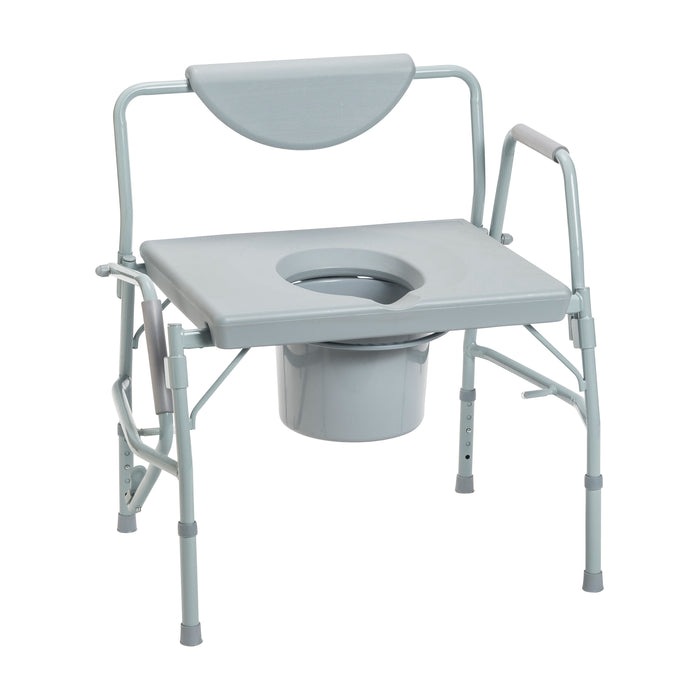 Drive Medical bariatric commode with drop arm