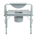 Drive Medical bariatric commode rear view