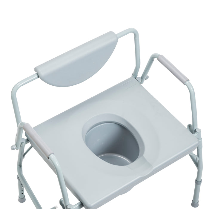 Drive Medical bariatric drop arm commode